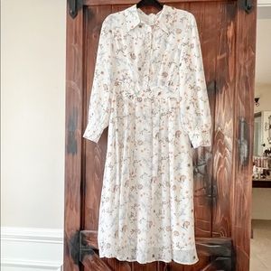 Ivy City Long Sleeve Floral Dress